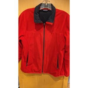 Land's End Fleece Full‎ Zip Jacket Women's Medium